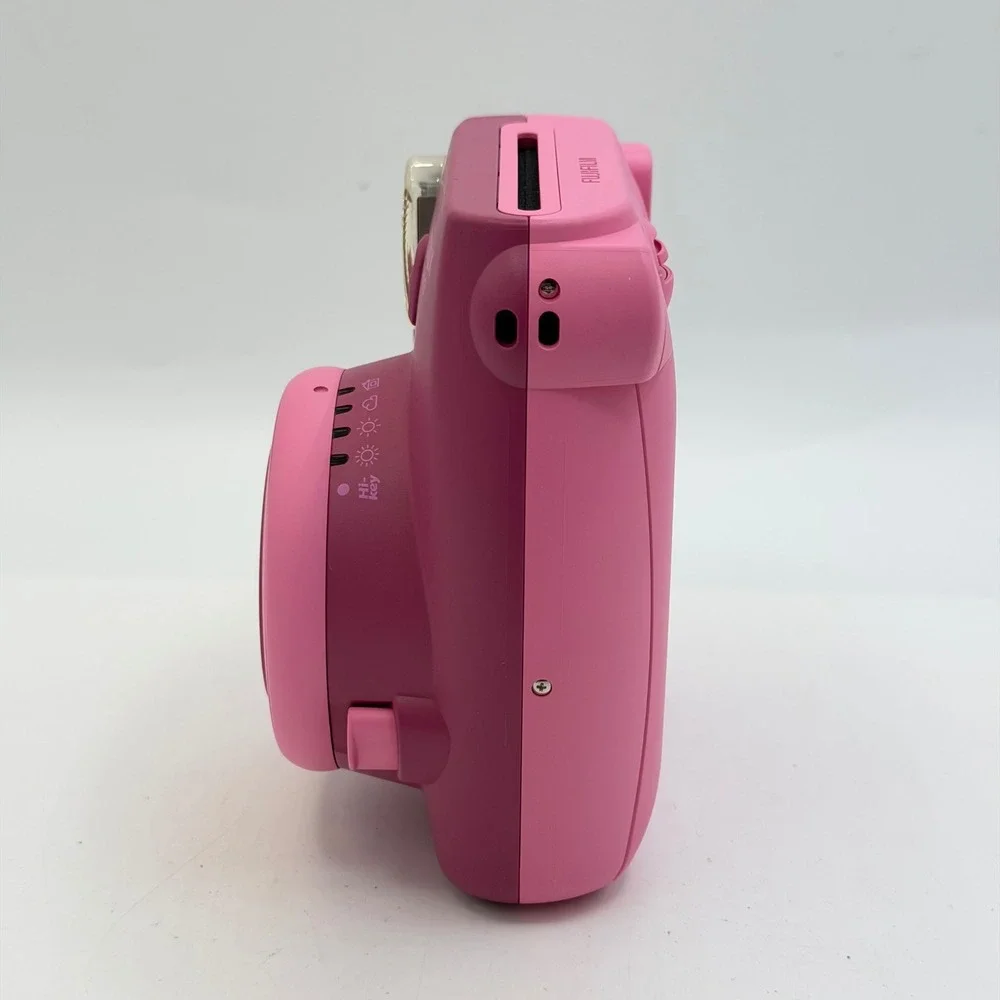 Fujifilm Instax Mini 9 Instant Camera Purple Pink Two-Tone Bundle with Case New